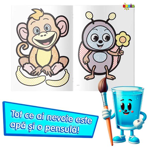 Set de creație Dorința Colorez cu apă Lemur 9785362401344 4+ / Multicolor photo 2