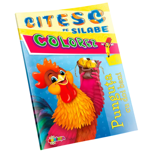 Креативный набор Dorința Citesc pe silabe & Colorez Punguța cu doi bani 9789975156417 4+ / Разноцветный photo 1 Креативный набор Dorința Citesc pe silabe & Colorez Punguța cu doi bani 9789975156417 4+ / Разноцветный photo 1