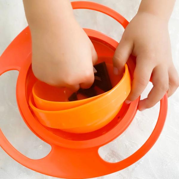Многофункциональная чаша BabyJem Amazing Bowl Унисекс / 6+ месяцев / Оранжевый photo 4 Многофункциональная чаша BabyJem Amazing Bowl Унисекс / 6+ месяцев / Оранжевый photo 4