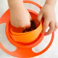 Многофункциональная чаша BabyJem Amazing Bowl Унисекс / 6+ месяцев / Оранжевый photo 3