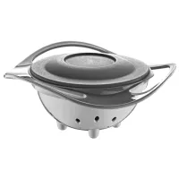 Многофункциональная чаша BabyJem Amazing Bowl Унисекс / 6+ месяцев / Серый