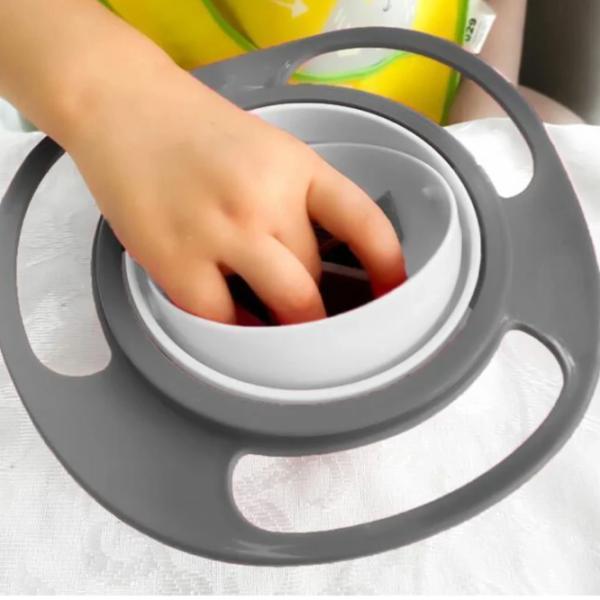 Bol multifuncțional BabyJem Amazing Bowl Unisex / 6+ luni / Gray photo 3 Bol multifuncțional BabyJem Amazing Bowl Unisex / 6+ luni / Gray photo 3
