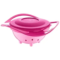 Bol multifuncțional BabyJem Amazing Bowl Unisex / 6+ luni / Pink