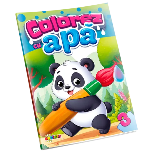 Set de creație Dorința Colorez cu apă Panda 9785362401221 4+ / Multicolor photo 1