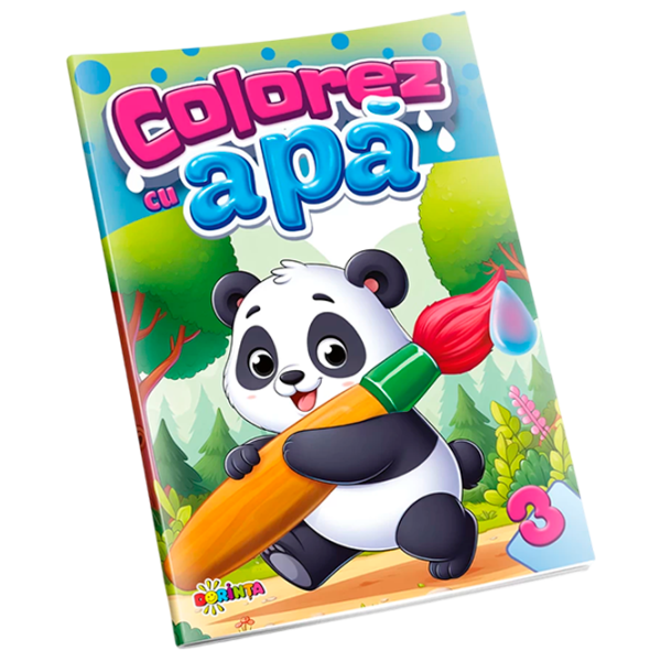 Set de creație Dorința Colorez cu apă Panda 9785362401221 4+ / Multicolor photo 1
