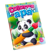 Set de creație Dorința Colorez cu apă Panda 9785362401221 4+ / Multicolor