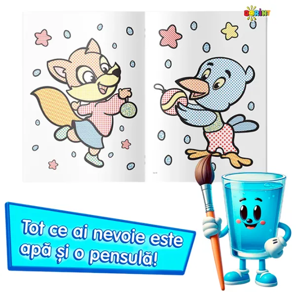 Set de creație Dorința Colorez cu apă Cățel 9785362401238 4+ / Multicolor photo 2 Set de creație Dorința Colorez cu apă Cățel 9785362401238 4+ / Multicolor photo 2