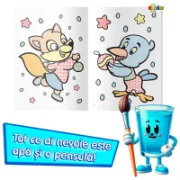 Set de creație Dorința Colorez cu apă Cățel 9785362401238 4+ / Multicolor photo 2