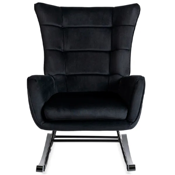 Fotoliu balansoar Mebel Elite Jackson Black Black photo 1 Fotoliu balansoar Mebel Elite Jackson Black Black photo 1