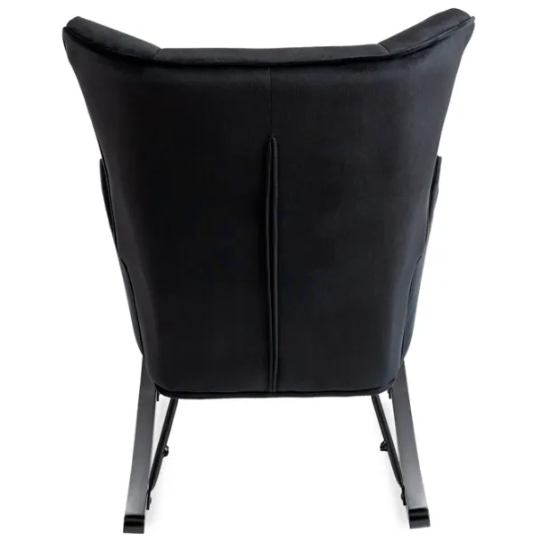 Fotoliu balansoar Mebel Elite Jackson Black Black photo 5 Fotoliu balansoar Mebel Elite Jackson Black Black photo 5
