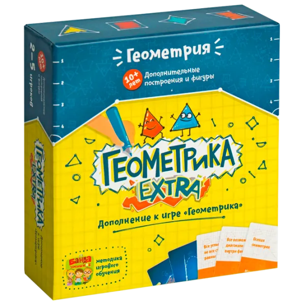 Настольная игра The Brainy Band Геометрика Extra 10+/ Развитие photo 1