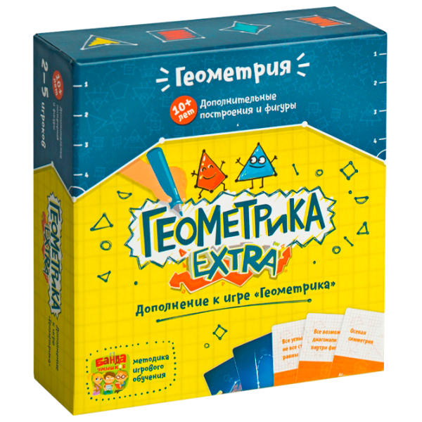 Настольная игра The Brainy Band Геометрика Extra 10+/ Развитие photo 1