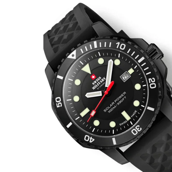 Ceas de mână pentru bărbați Swiss Military SMS34102.03 Cuarț / 43 mm photo 2 Ceas de mână pentru bărbați Swiss Military SMS34102.03 Cuarț / 43 mm photo 2