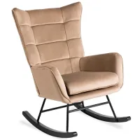 Fotoliu balansoar Mebel Elite Jackson Black Beige photo 7