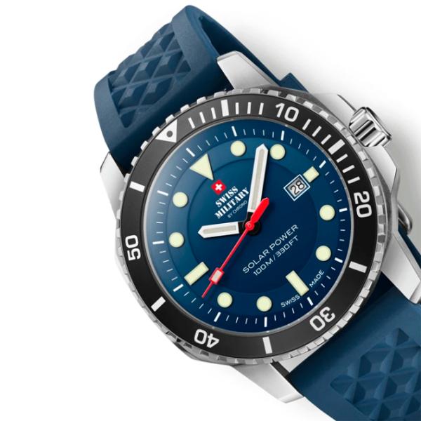 Ceas de mână pentru bărbați Swiss Military SMS34102.04 Cuarț / 43 mm photo 3 Ceas de mână pentru bărbați Swiss Military SMS34102.04 Cuarț / 43 mm photo 3