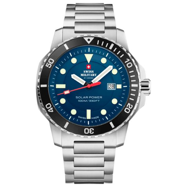 Ceas de mână pentru bărbați Swiss Military SMS34102.02 Cuarț / 43 mm photo 1 Ceas de mână pentru bărbați Swiss Military SMS34102.02 Cuarț / 43 mm photo 1