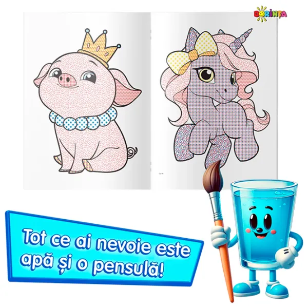 Set de creație Dorința Colorez cu apă Raton 9785362401276 4+ / Multicolor photo 2 Set de creație Dorința Colorez cu apă Raton 9785362401276 4+ / Multicolor photo 2