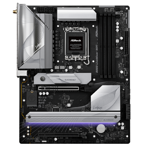 Материнская плата ASRock B860 LiveMixer WiFi ATX / Intel B860  photo 1