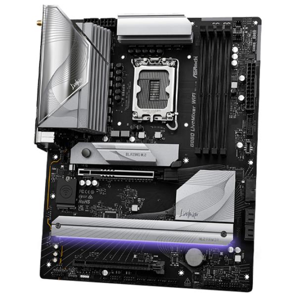 Материнская плата ASRock B860 LiveMixer WiFi ATX / Intel B860  photo 4