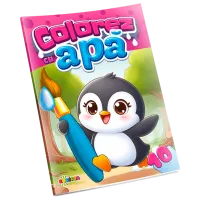 Set de creație Dorința Colorez cu apă Pinguin 9785362401290 4+ / Multicolor