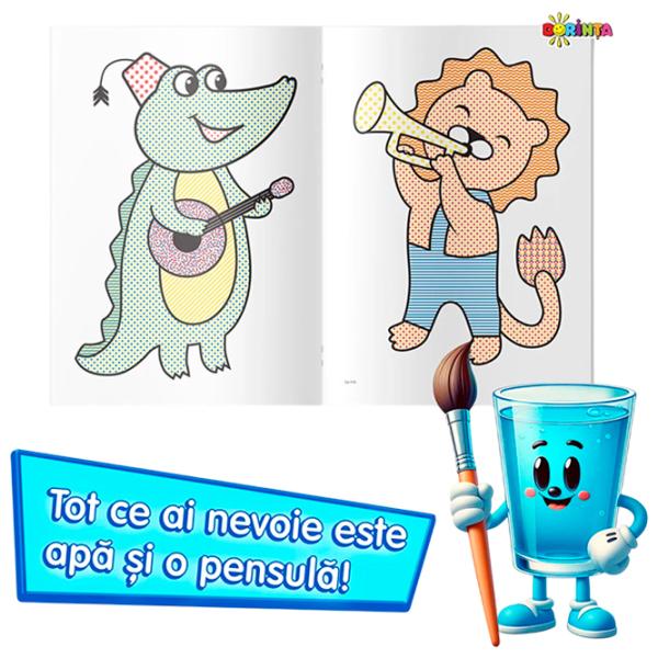Set de creație Dorința Colorez cu apă Pinguin 9785362401290 4+ / Multicolor photo 2 Set de creație Dorința Colorez cu apă Pinguin 9785362401290 4+ / Multicolor photo 2