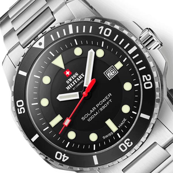 Ceas de mână pentru bărbați Swiss Military SMS34102.01 Cuarț / 43 mm photo 4