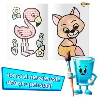 Set de creație Dorința Colorez cu apă Cangur 9785362401320 4+ / Multicolor photo 2
