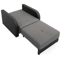 Кресло Mebel Elite Amerykanka Twice 80 Kornet 12 Dark Brown Коричневый photo 4