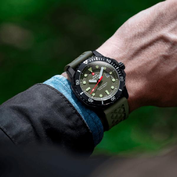 Ceas de mână pentru bărbați Swiss Military SMS34102.06 Cuarț / 43 mm photo 3