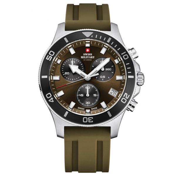 Ceas de mână pentru bărbați Swiss Military SM34067.09 Cuarț / 43 mm photo 1 Ceas de mână pentru bărbați Swiss Military SM34067.09 Cuarț / 43 mm photo 1