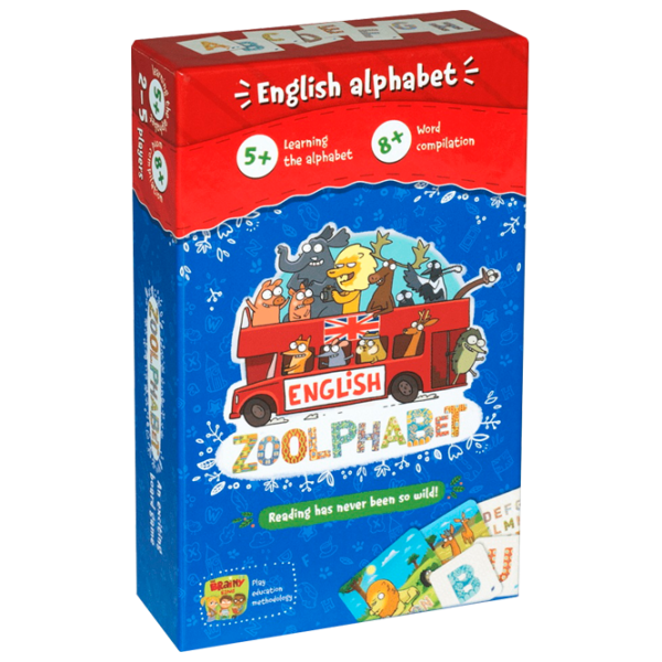 Настольная игра The Brainy Band Зверобуквы 6+/ Развитие photo 1