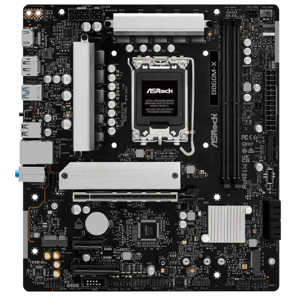 Материнская плата ASRock B860M-X mATX / Intel B860M-X photo 1