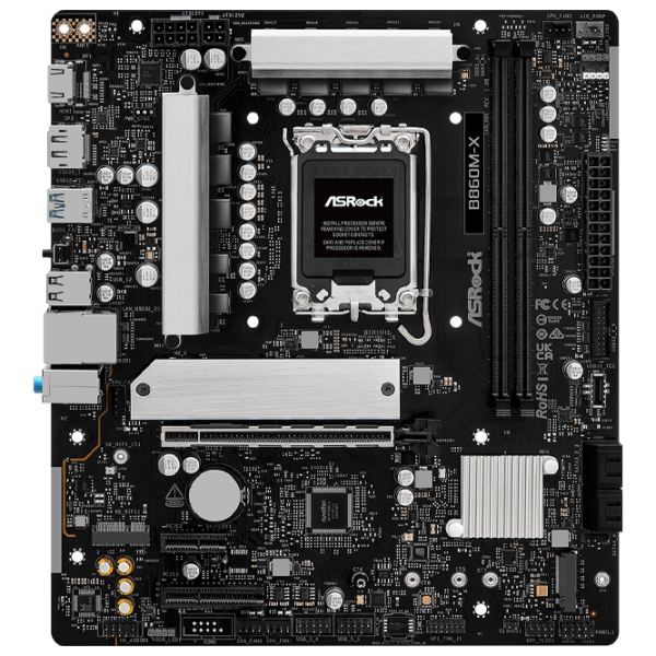 Материнская плата ASRock B860M-X mATX / Intel B860M-X photo 1