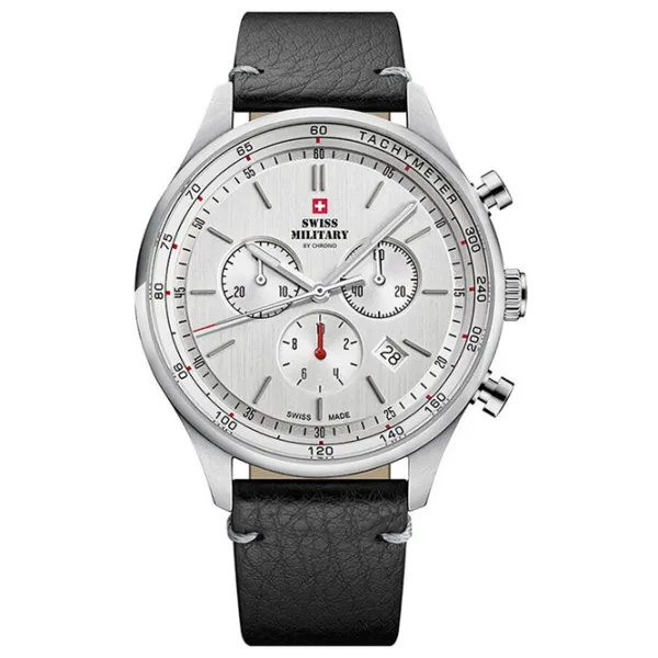 Ceas de mână pentru bărbați Swiss Military SM34081.07 Cuarț / 42 mm photo 1 Ceas de mână pentru bărbați Swiss Military SM34081.07 Cuarț / 42 mm photo 1