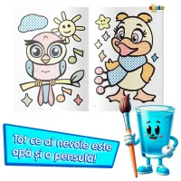 Set de creație Dorința Colorez cu apă Iepure 9785362401214 4+ / Multicolor photo 2