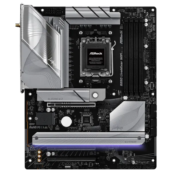 Материнская плата ASRock B850 LiveMixer WiFi ATX / AMD B850 photo 1
