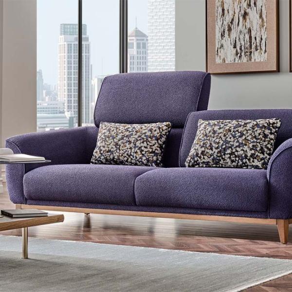 Canapea Dogtas Nevada (3120015767) Chenille / Blue photo 2 Canapea Dogtas Nevada (3120015767) Chenille / Blue photo 2