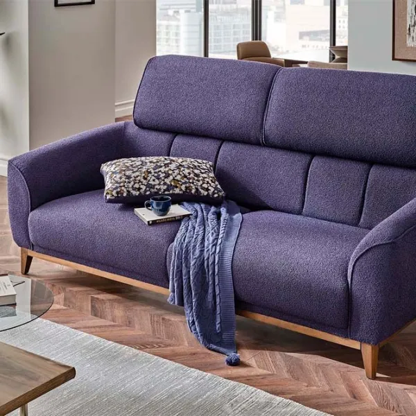 Canapea Dogtas Nevada (3120015767) Chenille / Blue photo 4 Canapea Dogtas Nevada (3120015767) Chenille / Blue photo 4