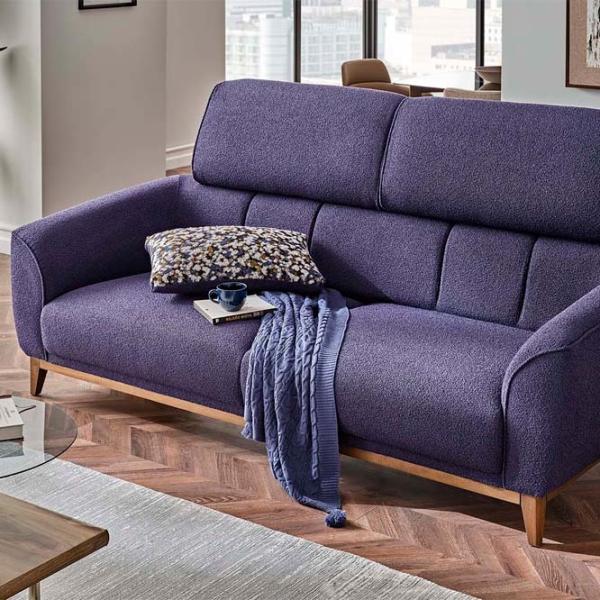 Canapea Dogtas Nevada (3120015767) Chenille / Blue photo 4 Canapea Dogtas Nevada (3120015767) Chenille / Blue photo 4