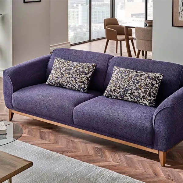 Canapea Dogtas Nevada (3120015767) Chenille / Blue photo 5 Canapea Dogtas Nevada (3120015767) Chenille / Blue photo 5