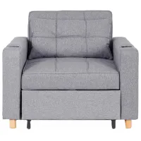 Кресло Mebel Elite Solor Brown Серый