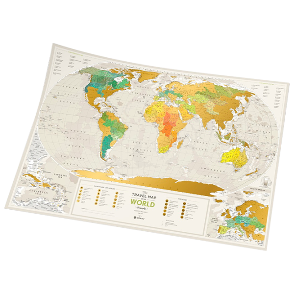 Настольная игра 1DEA.me Travel Map Geography World 7+/ Развитие photo 1