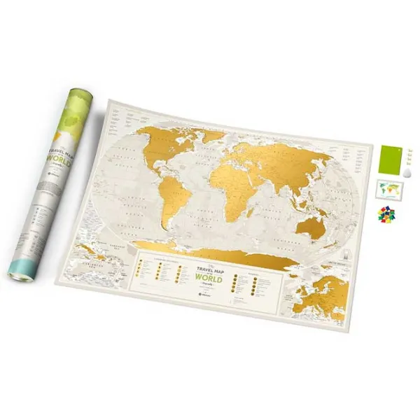 Настольная игра 1DEA.me Travel Map Geography World 7+/ Развитие photo 2