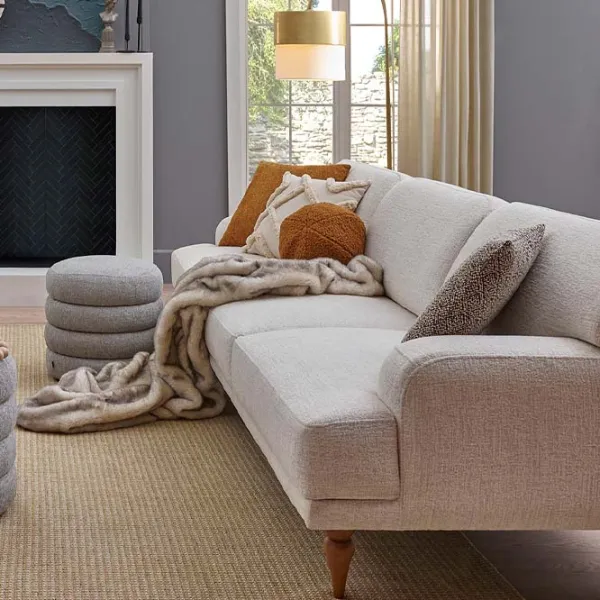 Canapea Dogtas Toscana (3120012962) Chenille / White photo 5 Canapea Dogtas Toscana (3120012962) Chenille / White photo 5