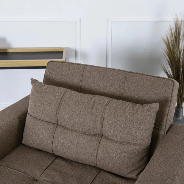 Раскладной кресло Mebel Elite Solor Черный Бежевый photo 4