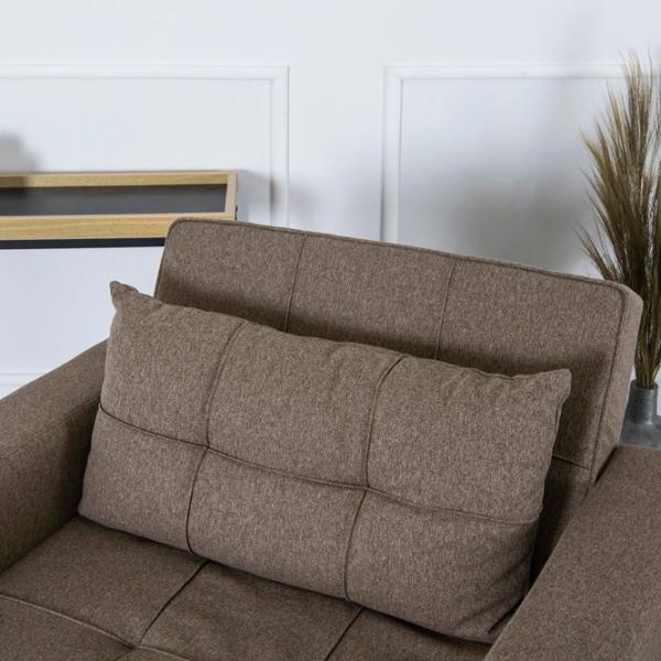 Раскладной кресло Mebel Elite Solor Черный Бежевый photo 4