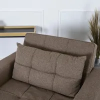 Fotoliu extensibil Mebel Elite Solor Black Beige photo 4