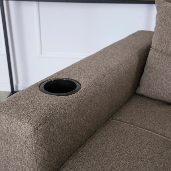 Раскладной кресло Mebel Elite Solor Черный Бежевый photo 5