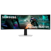 Монитор Samsung Odyssey G9 S49DG910 49" DQHD  144 Гц / 0.03 мс / Серебряный