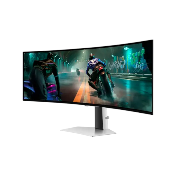 Monitor Samsung Odyssey G9 S49DG910 49" DQHD  144 Hz / 0.03 ms / Silver photo 4